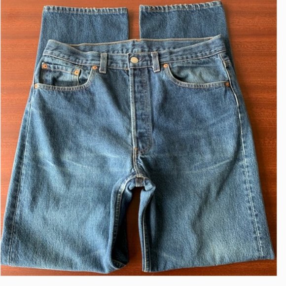 Vintage Women’s 501 Levi's Mom Jeans Made in USA - Picture 6 of 8